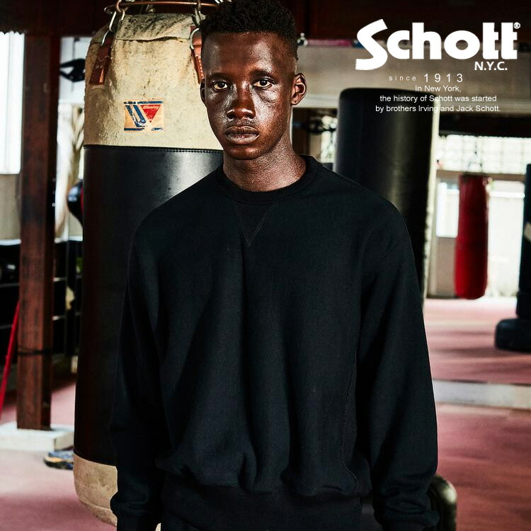 Schott/ショット 公式通販 |PERFECTO Double V SWEAT/パーフェクトダブル Vスウェット|Schott