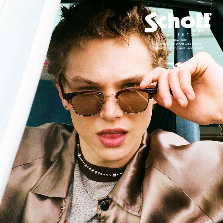楽天市場】Schott サングラスEYE WEAR MODEL LIAMリアム 7824970048
