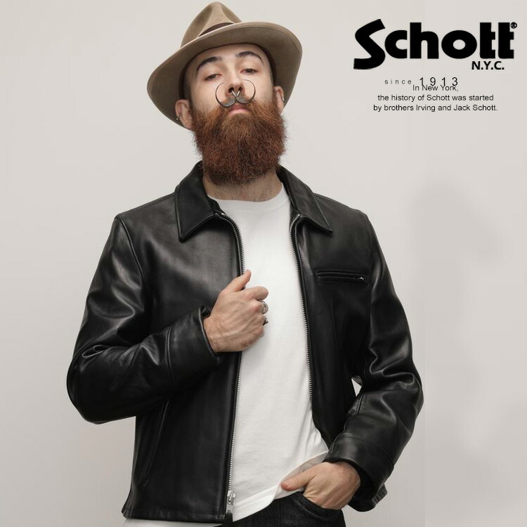 Schott/打つこと 堅苦しさ通信販売 |103US TRUCKER JACKET/レザートラッカー 上衣