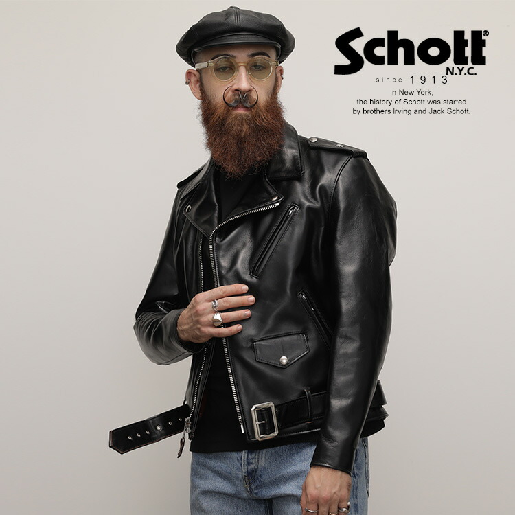 楽天市場】牛革 ステアハイド Schott 641XX 60's641XX シングル