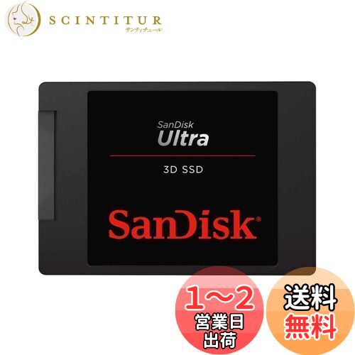 PCパーツ SanDisk - Sandisk  Ultra  SSD  500GB Amazon.com: SanDisk Ultra 3D NAND 500GB Internal SSD - SATA