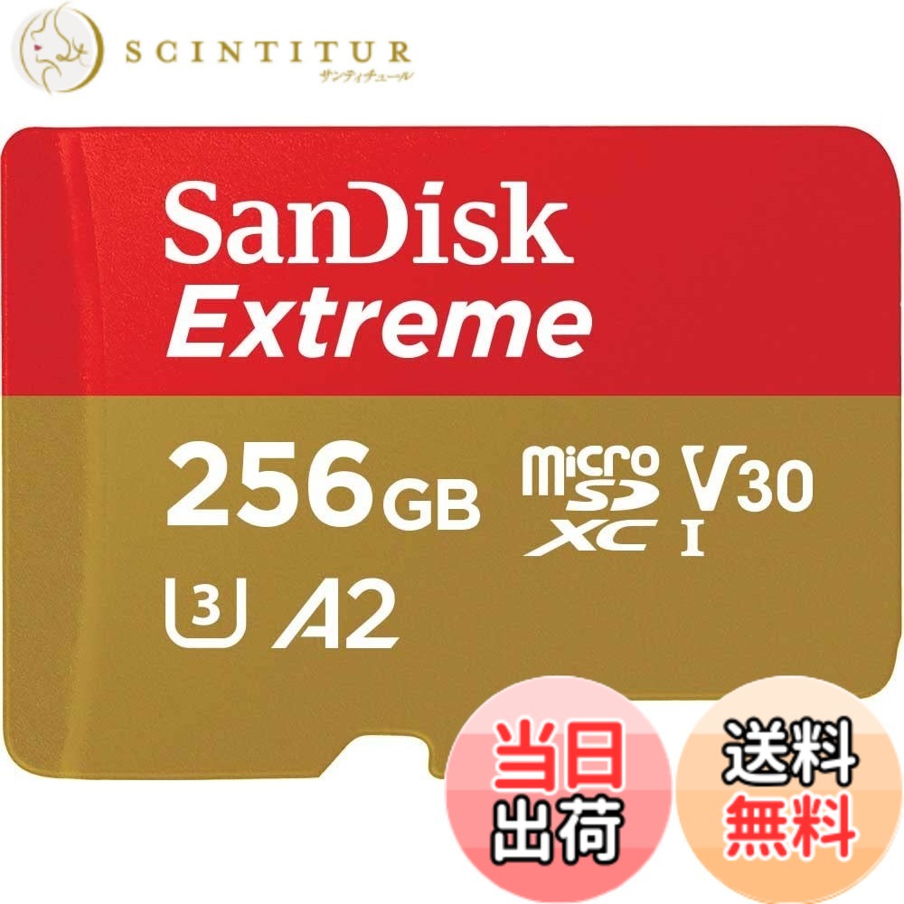 【貨物輸送無料】【 サンディスク 置き目品 】 SanDisk microSD 歌留多 256GB UHS-I U3 V30 書込最大限度130MB/s Full 固定ディスク \u0026 4K 行動写真機 Extreme SDSQXAV-256G-GH3MA 飾り気の無いひな型包み 無締めきり日