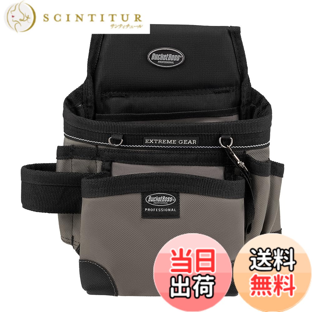 【送料無料】Bucket Boss Bucket Boss 55200 Mullet Buster Carpenter's Pouch by Bucket Boss 色：グレー