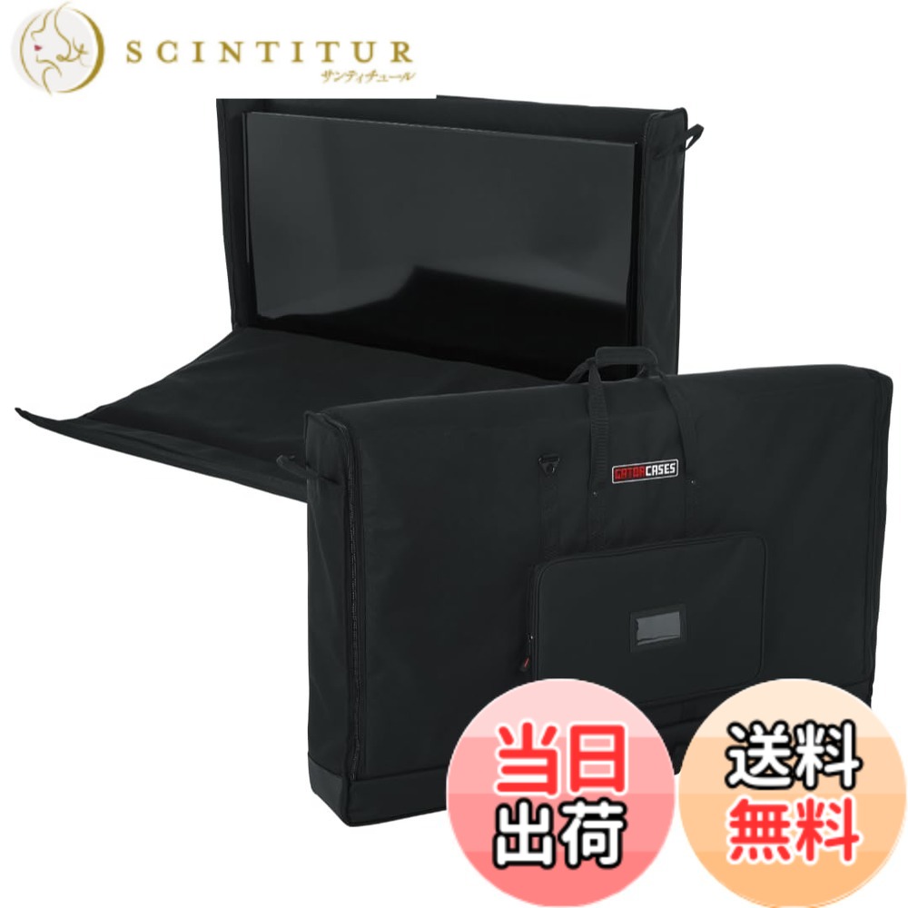 【貨物輸送無料】GATOR ゲーター LCD(液晶見せびらかす)用 キャリングバッグ LCD Tote Series G-LCD-TOTE 【国内定め事品】 色：せつ然たる、大きさ：50in用