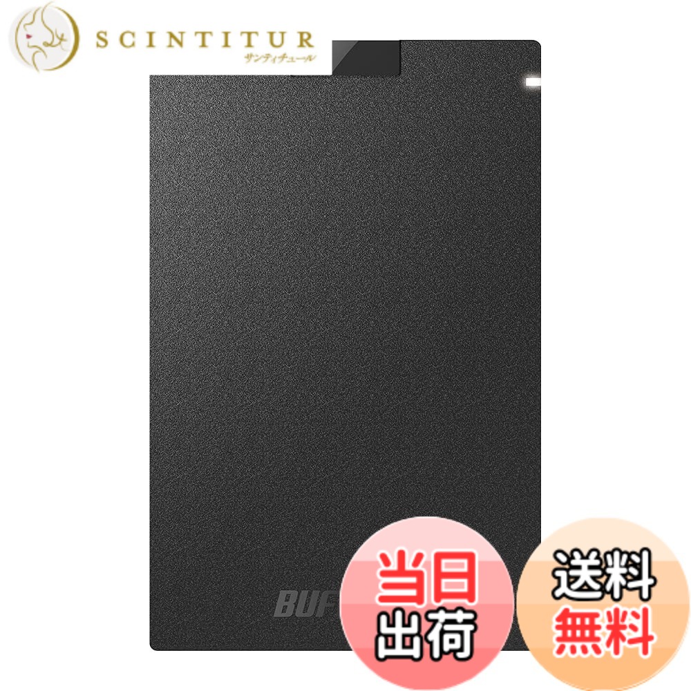 【送料無料】バッファロー SSD-PG-BC/Nシリーズ 色：ブラック、サイズ：1.9-2.0TB