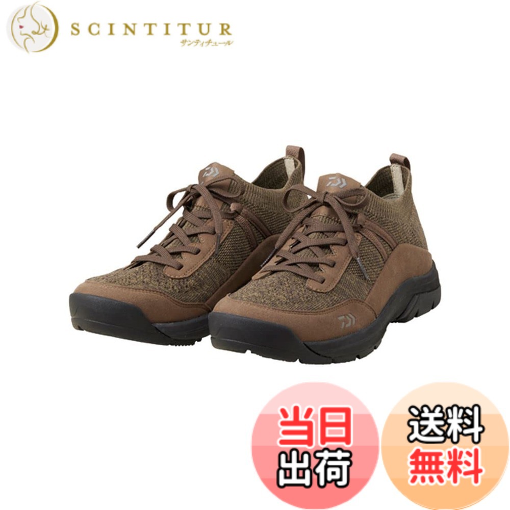 【貨物輸送無料】ダイワ(DAIWA) ニットフィッシングシューズ (防波堤模範例) DS-2101K 黒いこと/薄墨色/カーキ 24.0~29.0糎 各種 (2023年模範例) 色：カーキ、大きさ：26.0 糎