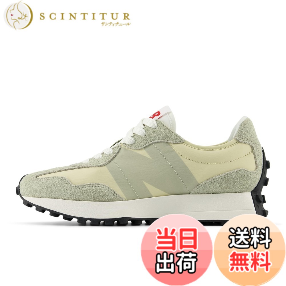 【送料無料】new balance(ニューバランス) レディース 327 WS327 W327 旧モデルスニーカー 色：UF(KHAKI)、サイズ：22.5 cm B｜サンティチュール