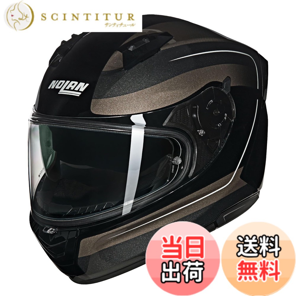 【貨物輸送無料】【国内置き目品】 NOLAN (ノーラン) 自動二輪車用 安全帽 盛りだくさん人間の顔 N60-6 色：STONE/344、大きさ：M