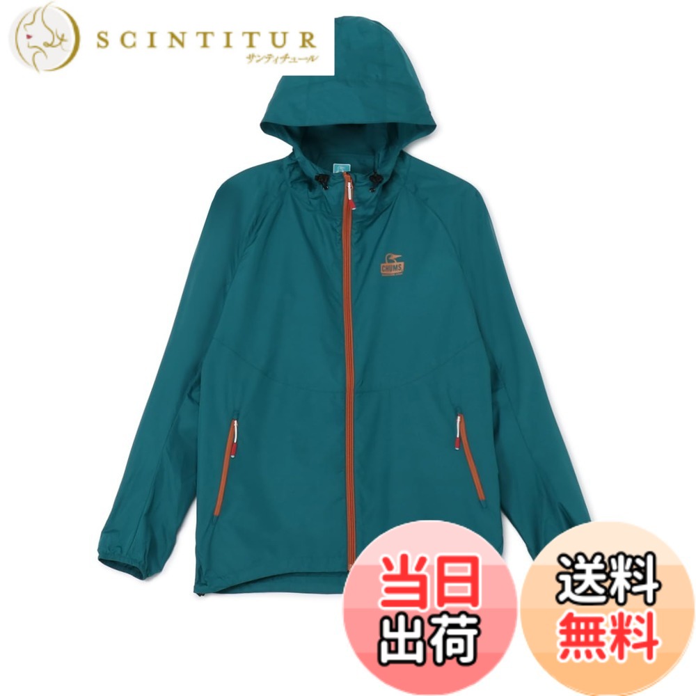 【貨物輸送無料】CHUMS(チャムス) 上衣Ladybug Jacketメンズ 色：Teal Green、大きさ：2XL