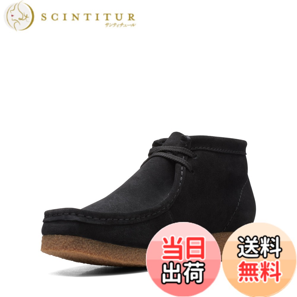 【貨物輸送無料】Clarks(クラークス) メンズ シェイカーブーツワラビーブーツ 色：黒いことスエードクロス、大いさ：26.0 珊 スポーツ・アウトドア-バッグ・ケース