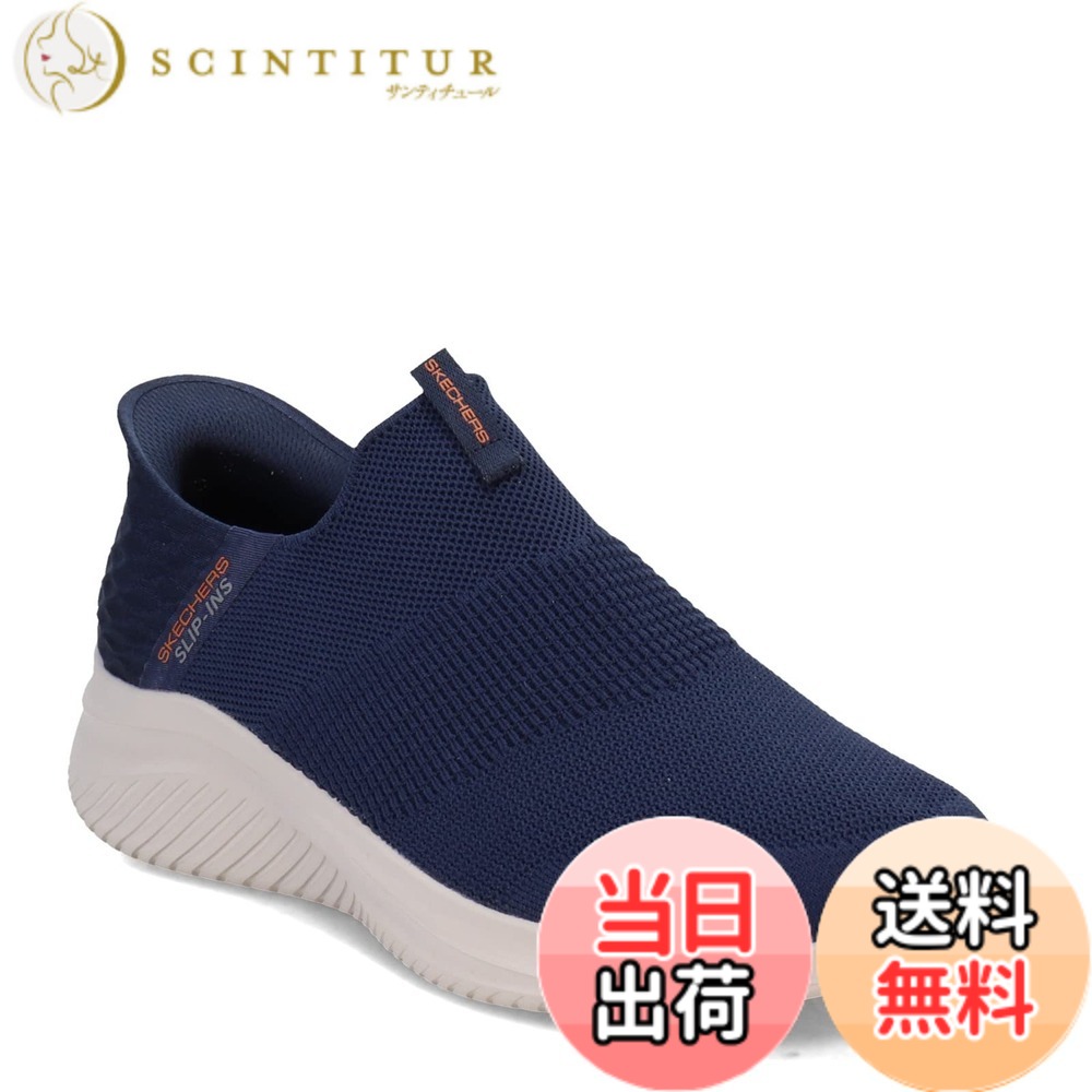 【貨物輸送無料】SKECHERS(スケッチャーズ) メンズ ULTRA FLEX 3.0 - SMOOTH STEPスニーカー 色：米国海軍、大いさ：10.5 Wide スポーツ・アウトドア-フットサル