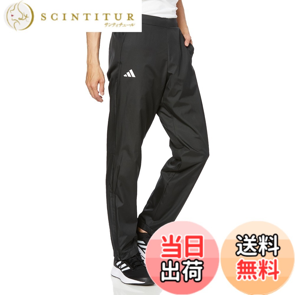 【送料無料】adidas(アディダス) ロングパンツチームウェア ウーブン テニスパンツ HBB72メンズ 色:ブラック (IK6091)、サイズ:L