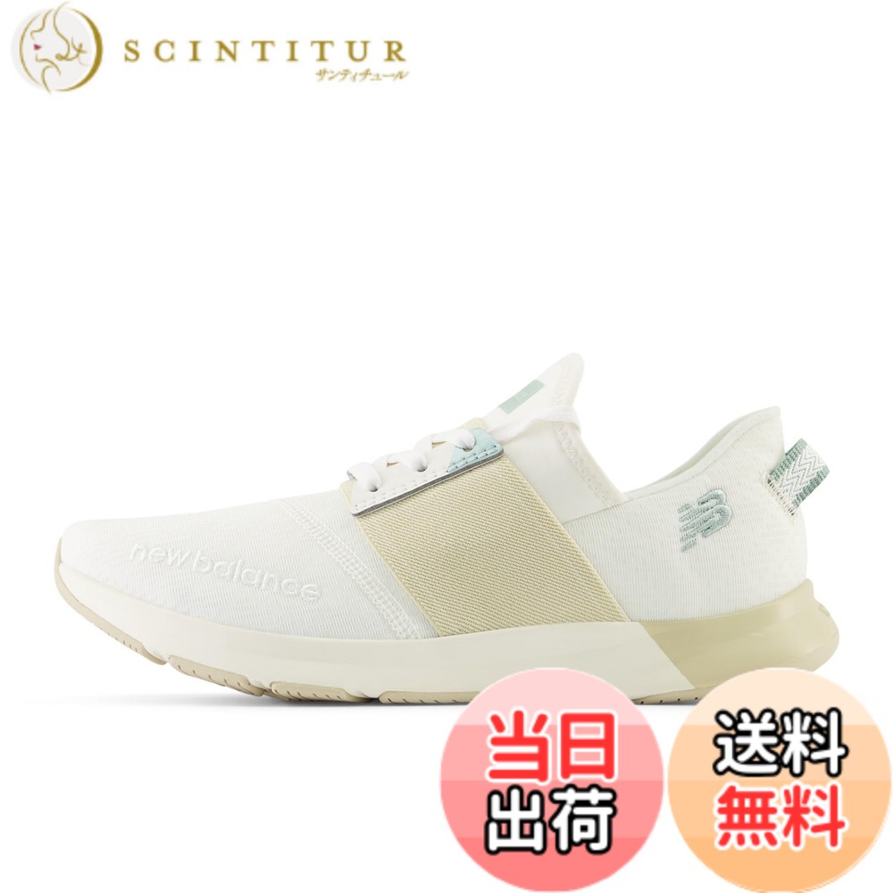 【送料無料】[ニューバランス] ウォーキング/フィットネスシューズ NB NERGIZE WXNRG エナジャイズ ジム 普段履き レディース 色：LS3(ホワイト/ベージュ)、サイズ：22.0 cm D