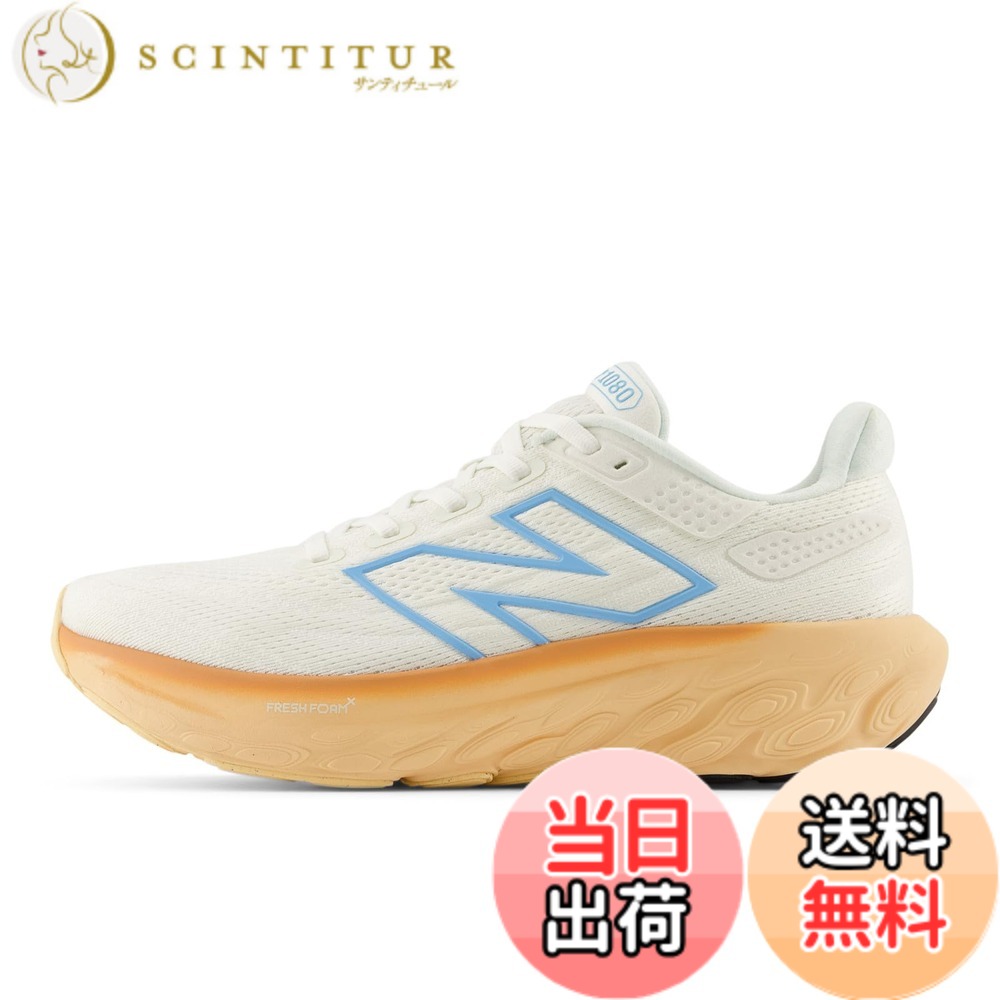 【送料無料】new balance(ニューバランス) レディース Fresh Foam X 1080 v13ランニングシューズ 色：AEE(WHITE/ORANGE)、サイズ：24.5 cm D 17,695円