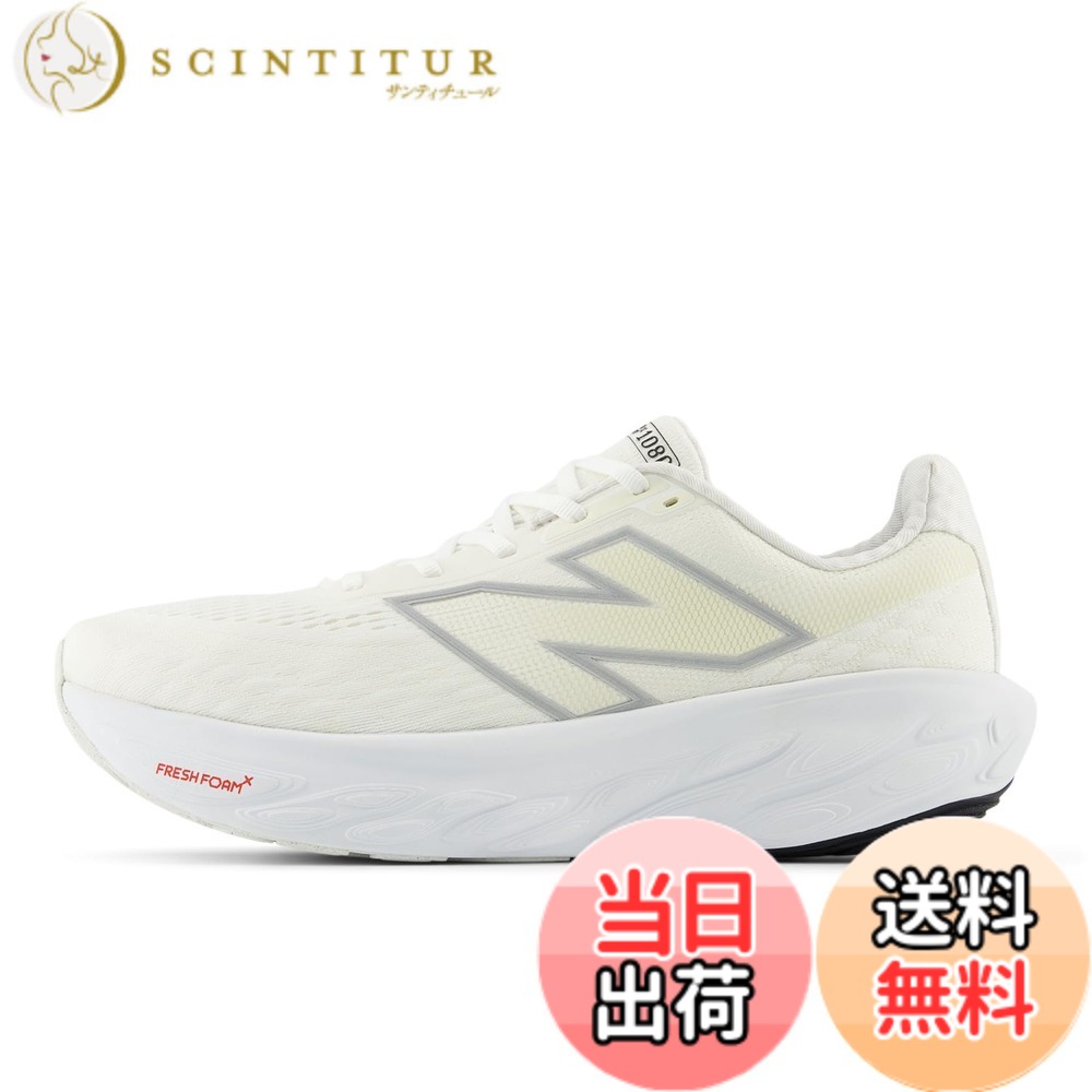 【送料無料】new balance(ニューバランス) メンズ [ニューバランス] ランニングシューズ Fresh Foam X 1080 v14 フレッシュフォーム クッション メンズ 旧モデルランニングシューズ 色：W14(ALL WHITE)、サイズ：26.5 cm 2E