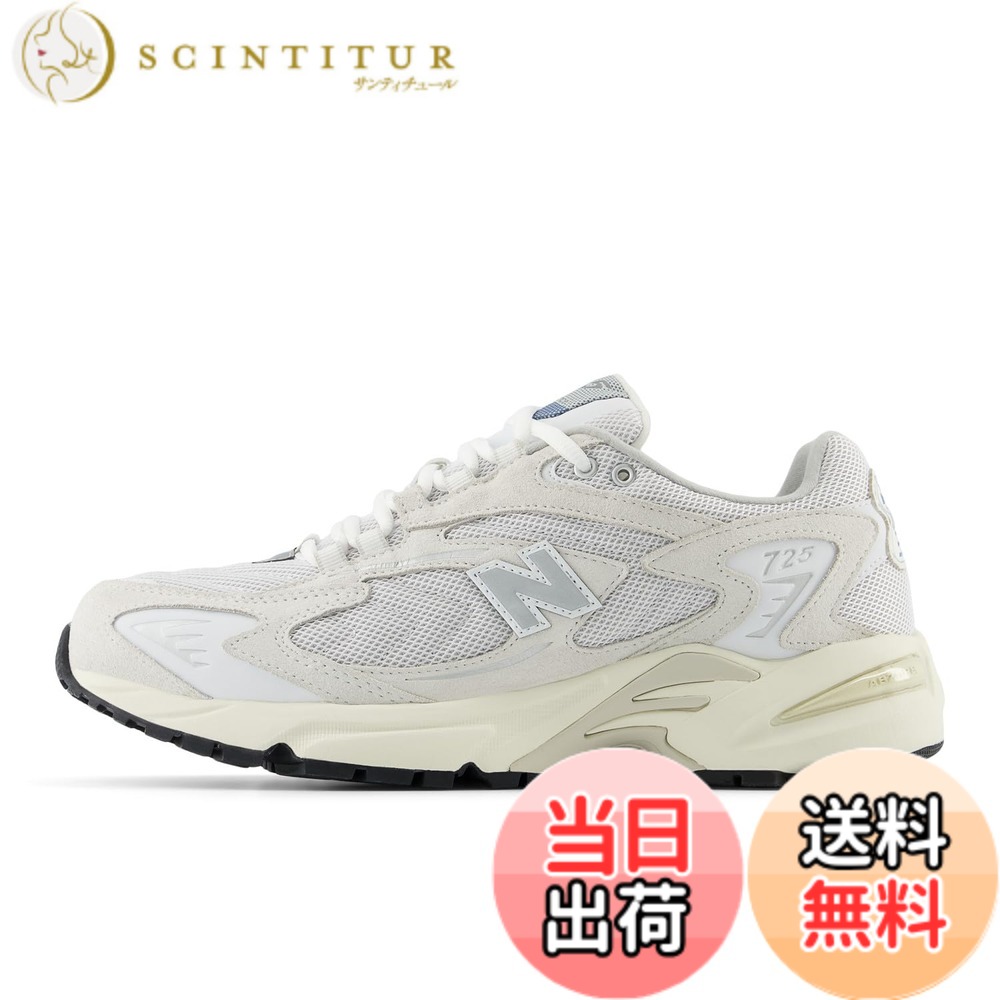 【送料無料】[ニューバランス] スニーカー ML725 現行モデル メンズ レディース 色：BA(LIGHT GRAY)、サイズ：22.5 cm D