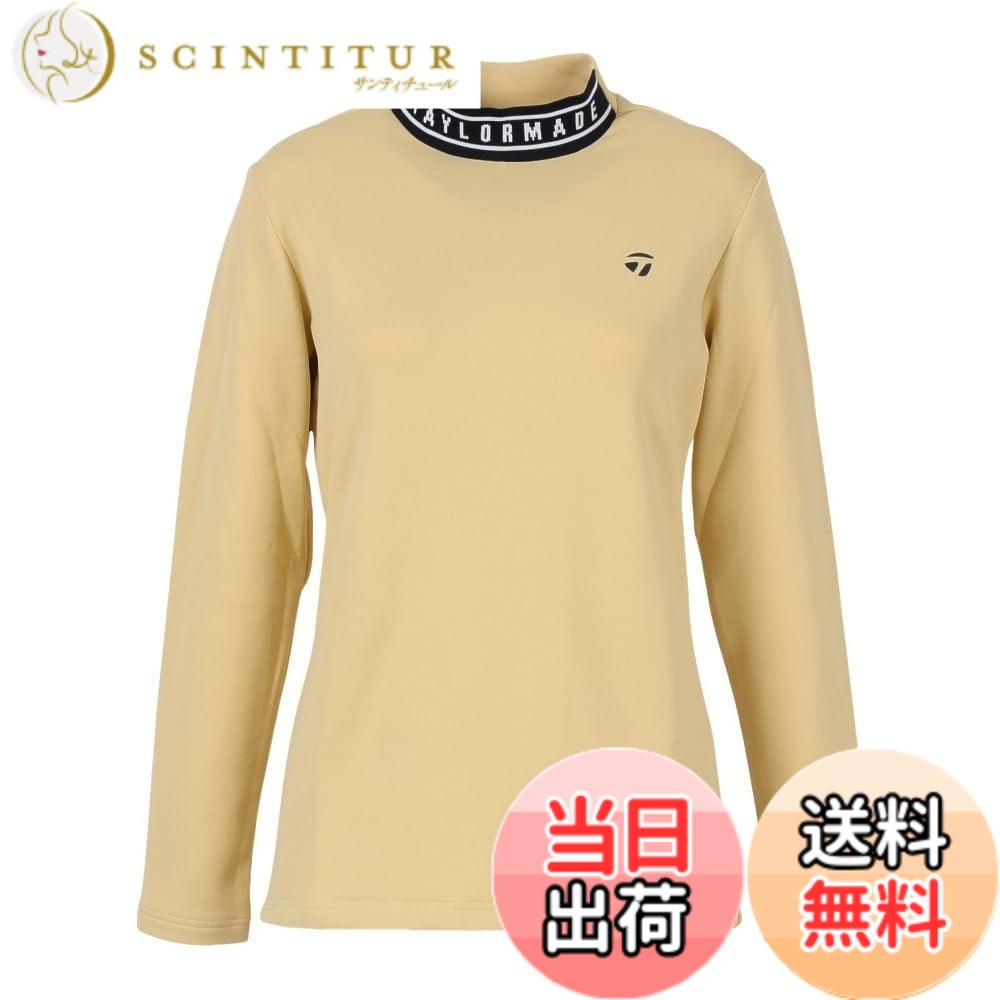 【貨物輸送無料】仕立て屋お手伝いさん(TAYLOR MADE) T-HEAT ブラッシュド L/S モック 色：皮膚軟化剤、大きさ：S
