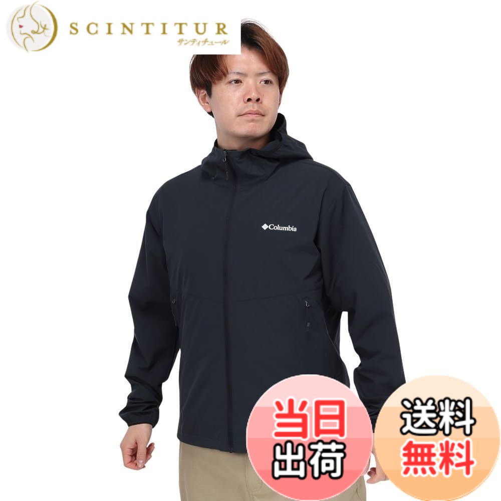 【送料無料】[コロンビア] ライトキャニオン ソフトシェルジャケット PM0373 メンズ 色：ブラック、サイズ：M