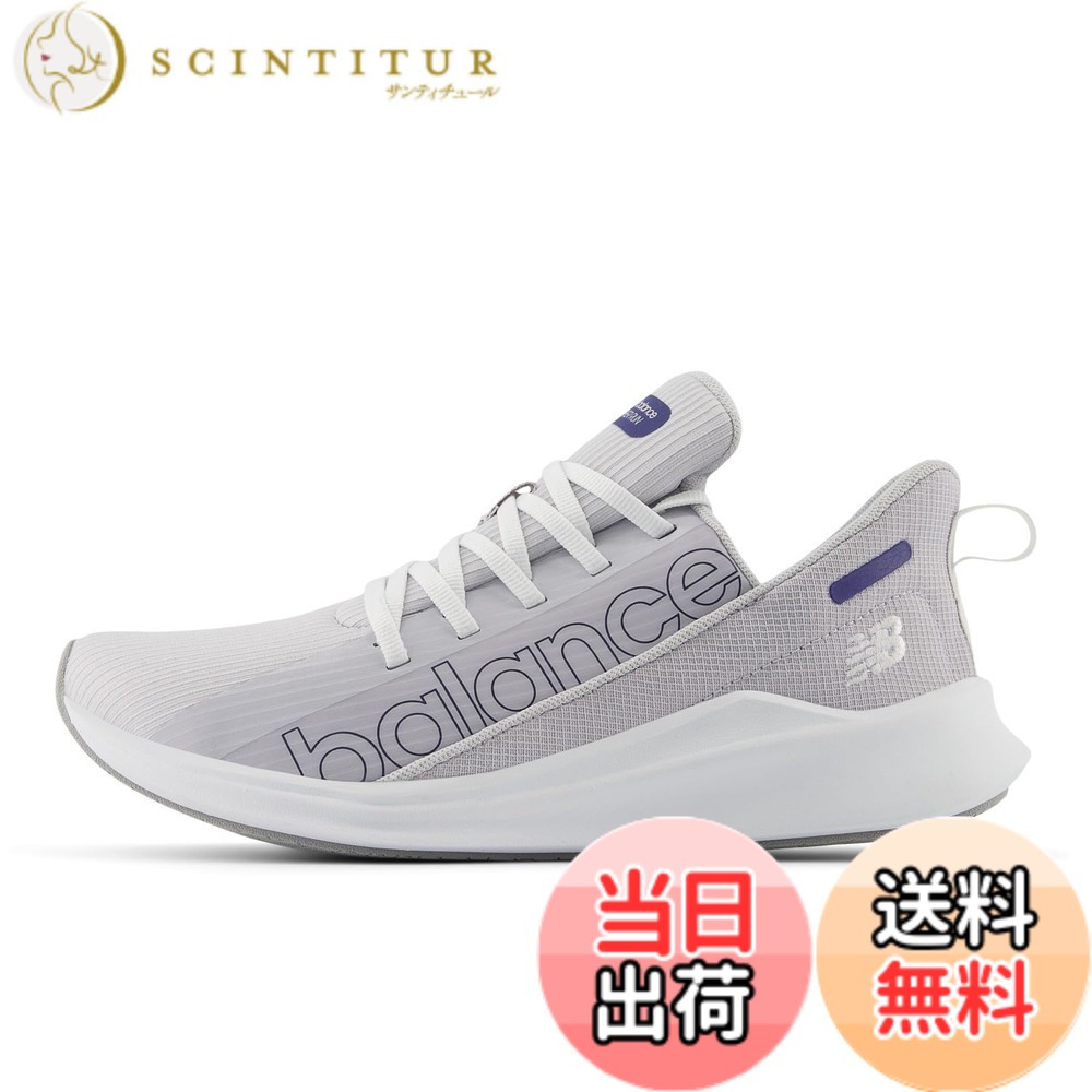 【送料無料】new balance(ニューバランス) レディース POWHER RUN WPHER パウハー ジム 普段履きフィットネスシューズ 色:CC2(GRAY/PURPLE)、サイズ:25.5 cm D|サンティチュール
