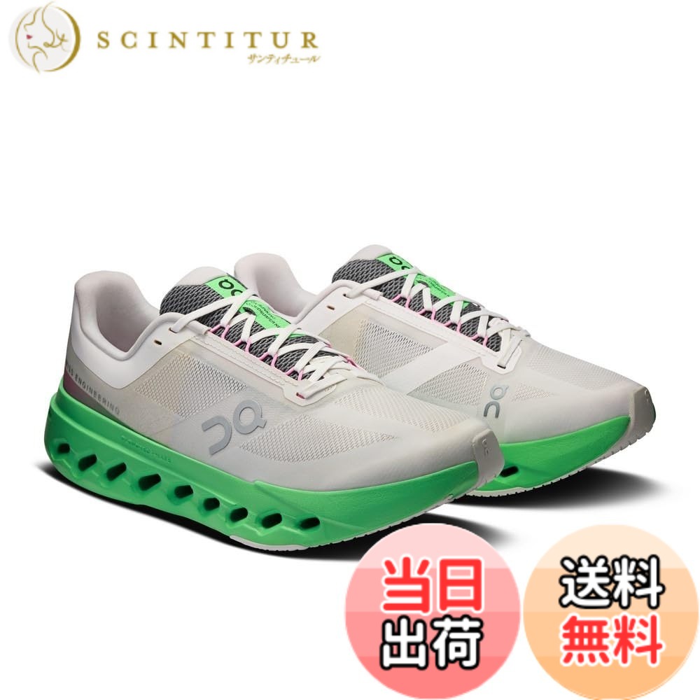 【送料無料】[オン] ランニングシューズ Cloudsurfer Next メンズ 色：Wolf | Honeydew、サイズ：27.5 cm