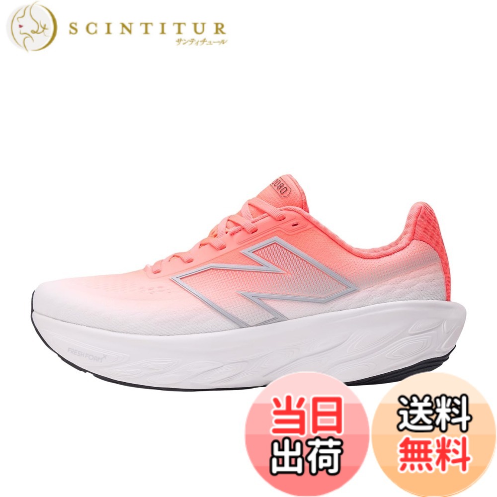 【送料無料】new balance(ニューバランス) メンズ [ニューバランス] ランニングシューズ Fresh Foam X 1080 v14 フレッシュフォーム クッション メンズ 旧モデルランニングシューズ 色：14P(WHITE/RED)、サイズ：26.5 cm 2E