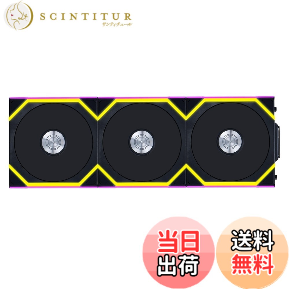 【貨物輸送無料】LIANLI 120粍 ARGB気違い UNI FAN SL Wireless 色：黒いこと