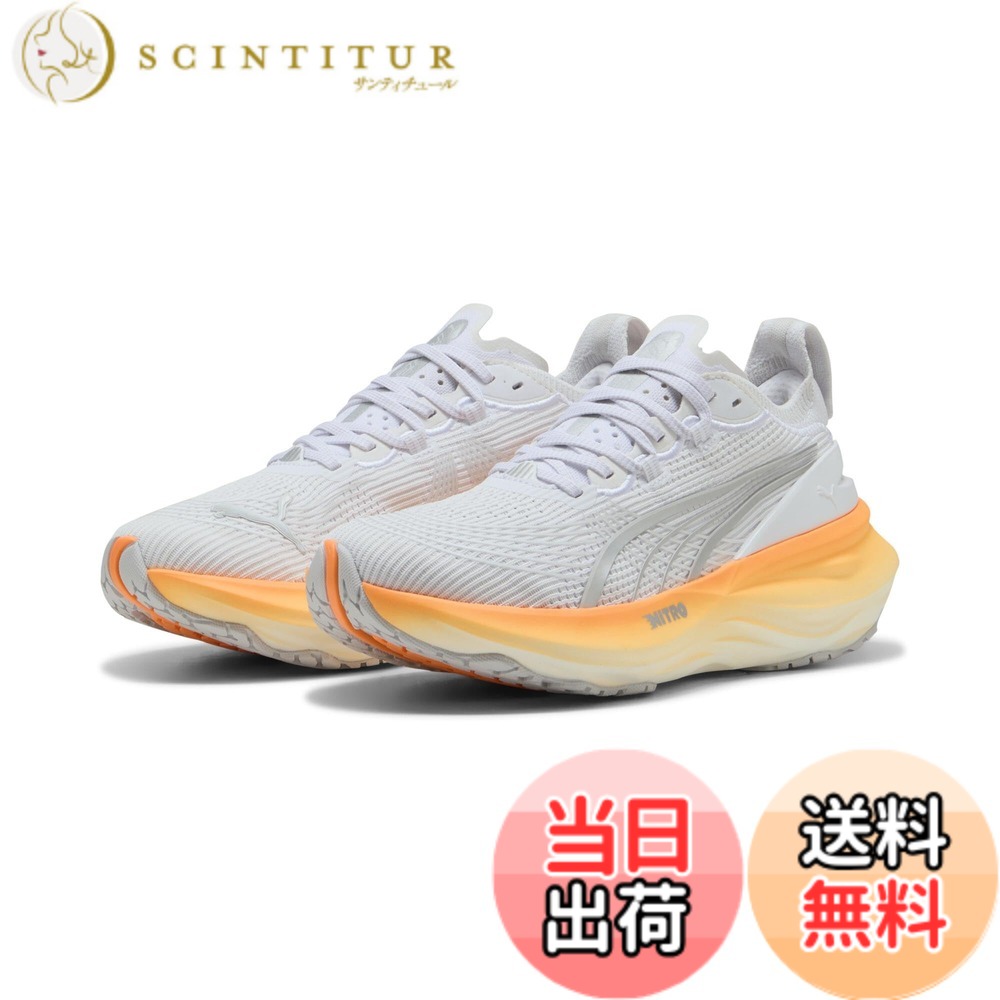 【送料無料】PUMA(プーマ) レディース フォーエバーラン ニトロ 2 ウィメンズ 310471ランニングシューズ 色：25年秋冬カラー プーマ ホワイト・ヒートファイア(18)、サイズ：22.5 cm 12,074円