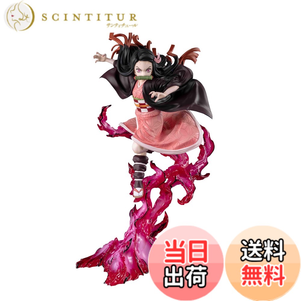 【送料無料】TAMASHII NATIONS フィギュアーツZERO 鬼滅の刃 竈門豆子 血鬼術 約240mm PVC・ABS製 塗装済み完成品フィギュア BAS61514 色：レッド、サイズ：約240mm