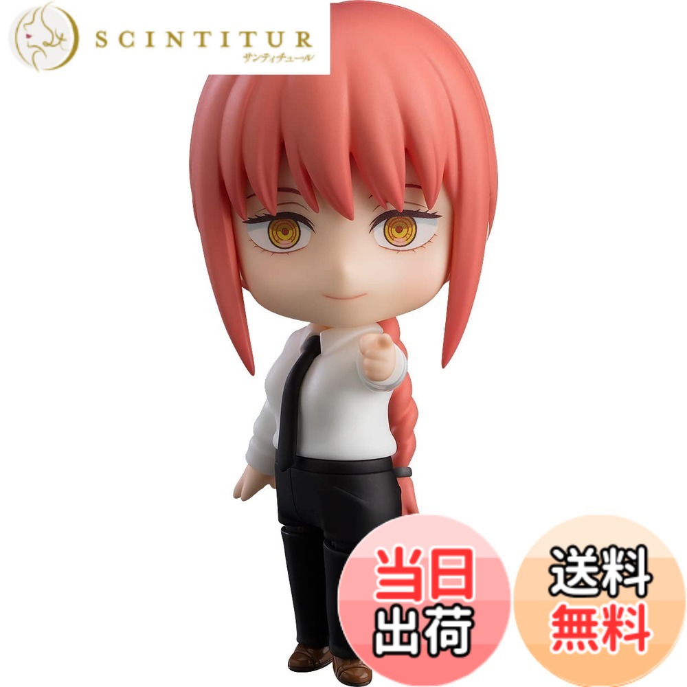 【送料無料】グッドスマイルカンパニー(GOOD SMILE COMPANY) ねんどろいど チェンソーマン マキマ ノンスケール プラスチック製 塗装済み可動フィギュア 色：ピンク、サイズ：全高：約100mm