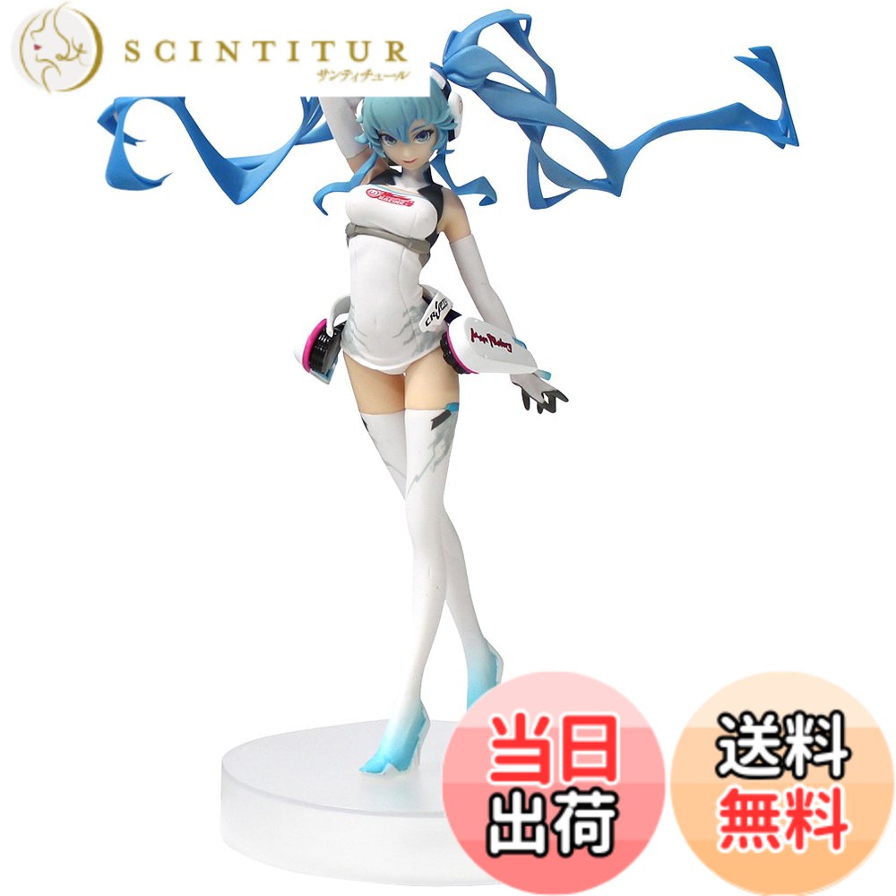 【送料無料】初音ミクレーシングver. レーシングミク 2014 SQ フィギュア GOODSMILE RACING グッズ プライズ バンプレスト [並行輸入品] 色：マルチ、サイズ：ワンサイズ