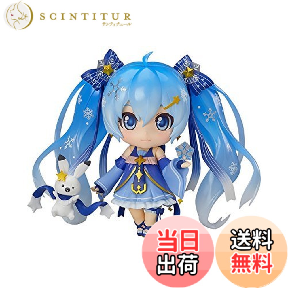 【送料無料】ねんどろいど キャラクター・ボーカル・シリーズ01 初音ミク 雪ミク Twinkle Snow Ver. ノンスケール ABS&PVC製 塗装済み可動フィギュア 色：夜空色 (yokusoku-iro, night sky color)、サイズ：ワンサイズ