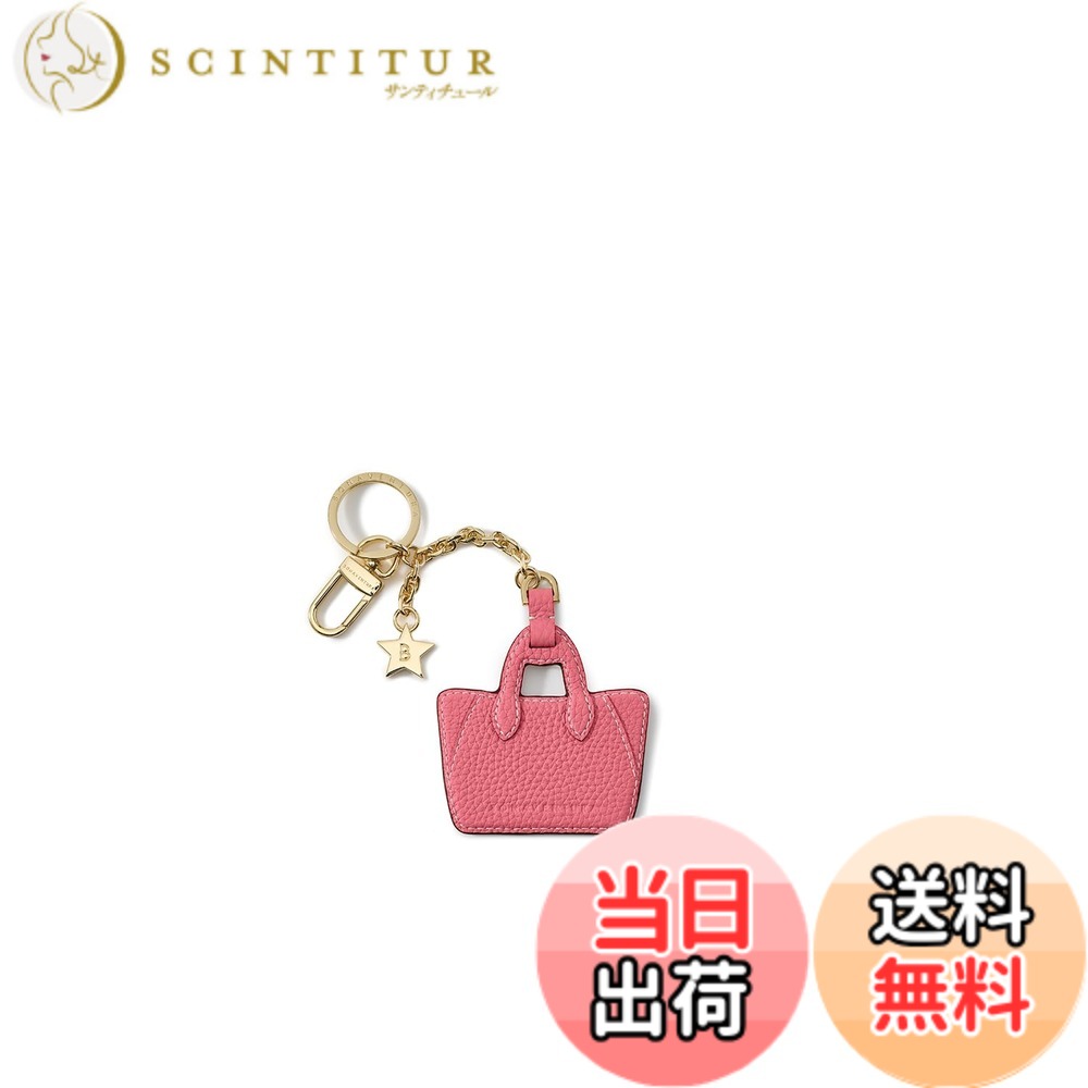【送料無料】[BONAVENTURA] ミア トート バッグ キーホルダー 色：アザレピンクxグレージュ、サイズ：MIA