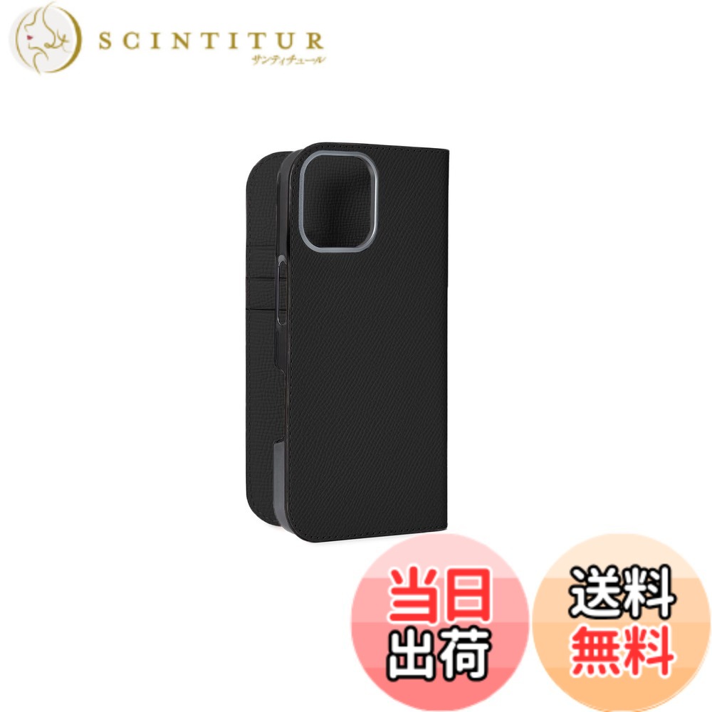 【送料無料】【ボナベンチュラ】ダイアリーケース ノブレッサレザー for iPhone 17 BODN17 色：ブラック、サイズ：iPhone 17 22,800円