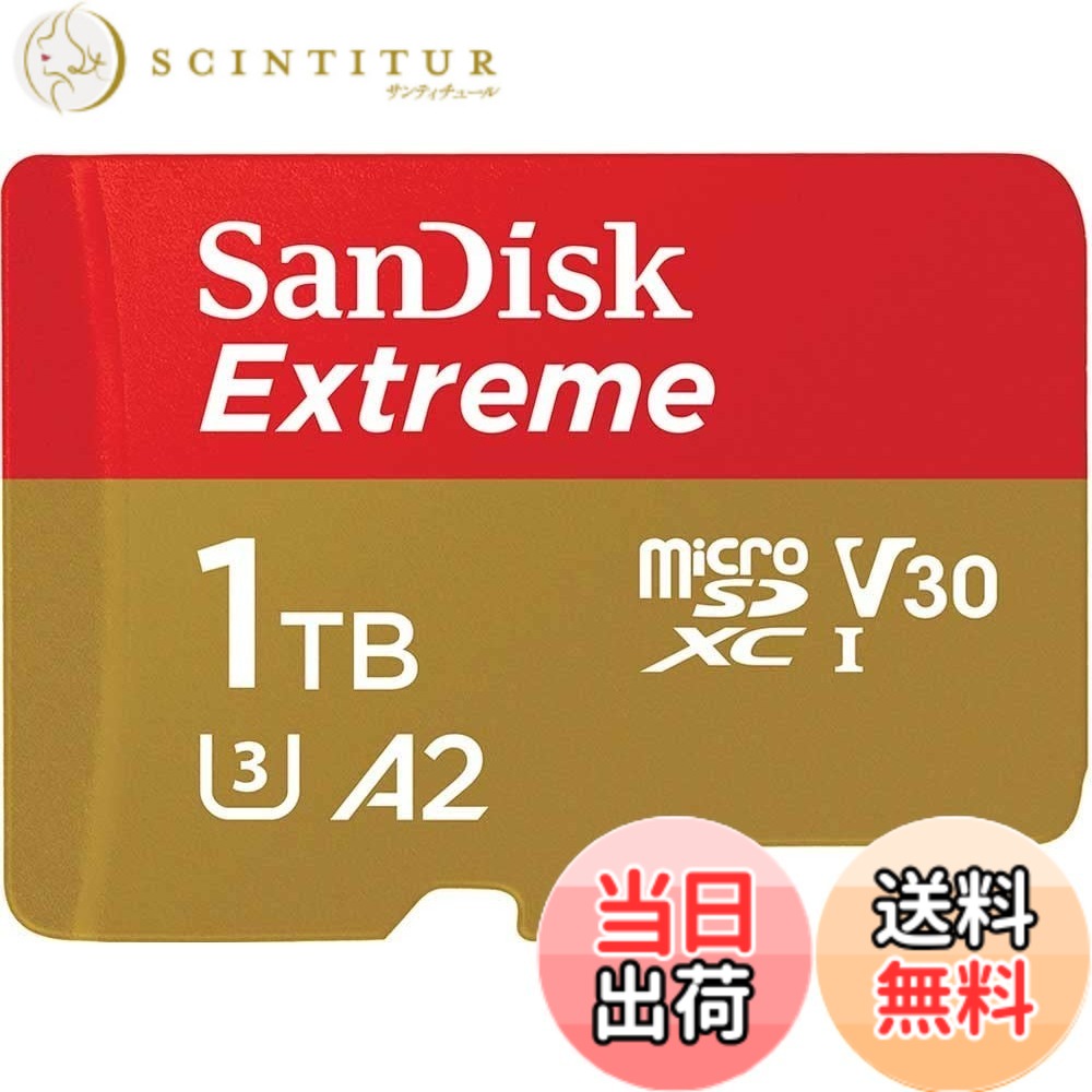 【貨物輸送無料】【 サンディスク 置き目品 】 SanDisk microSD 1結核症 UHS-I U3 V30 書込最大限度130MB/s Full 固定ディスク \u0026 4KExtreme SDSQXAV-1T00-GH3MA 新包み ソリッドステート運転