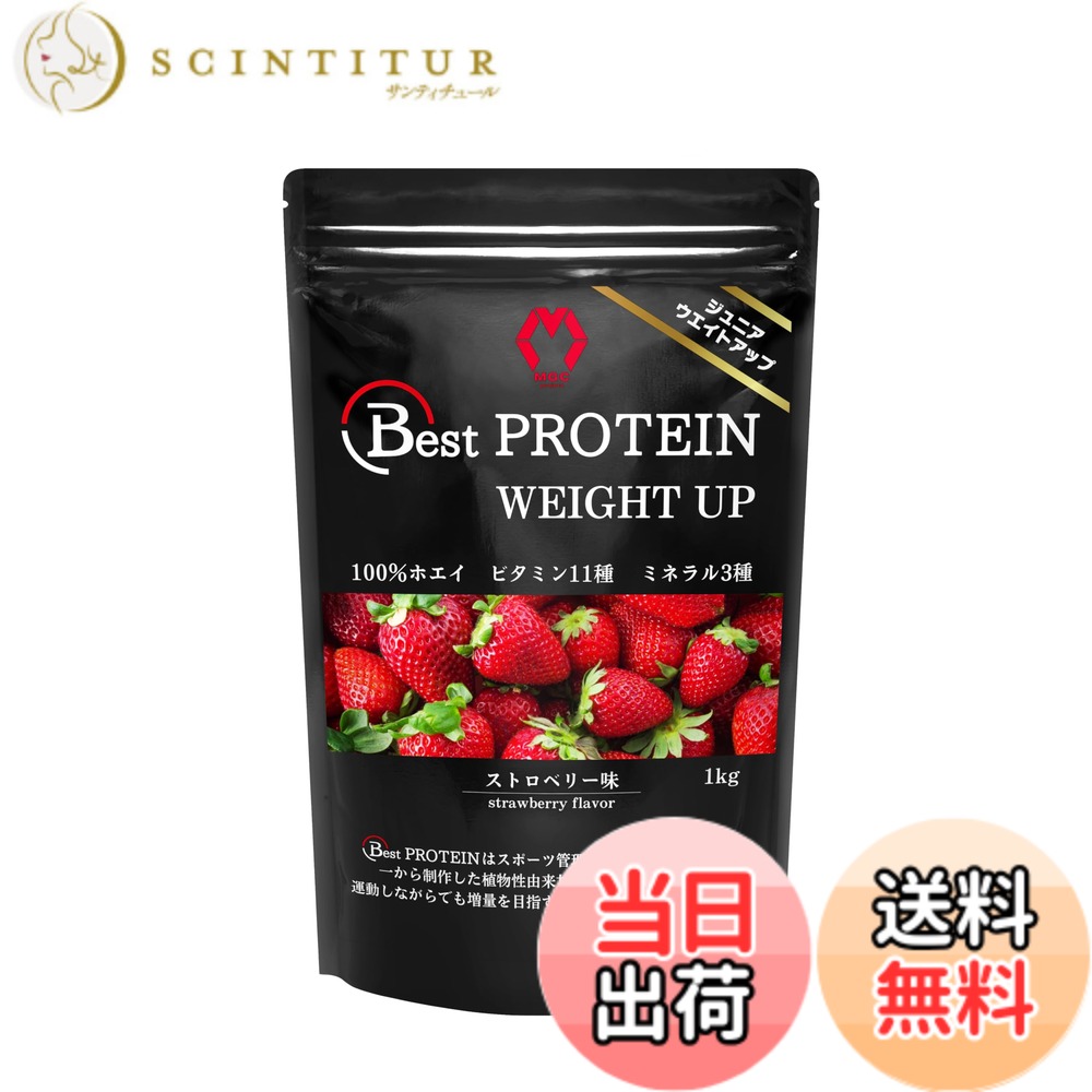 【貨物輸送無料】限りないたんぱく質 (Best PROTEIN) 御坊っちゃんたんぱく質 引き揚げ 人工お菓子料不当て嵌める 保護すること栄養学者締めくくる ホエイプロテイン ヴィタミン・砿物14種結びあわせる 1kg MGC project (1kg, オランダ苺) サプリメント-プロテイン