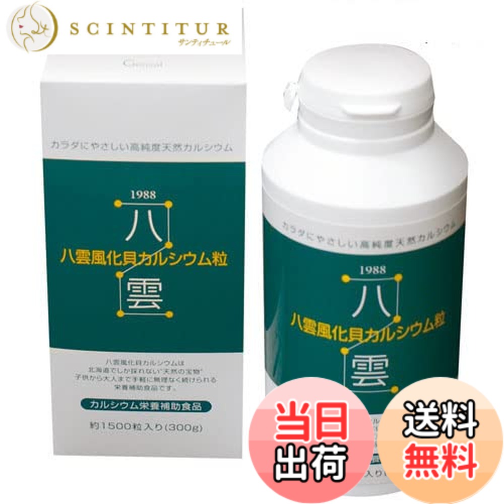 【貨物輸送無料】八雲風化貝Ca １５００粒 （２個仕掛ける・粗品付）