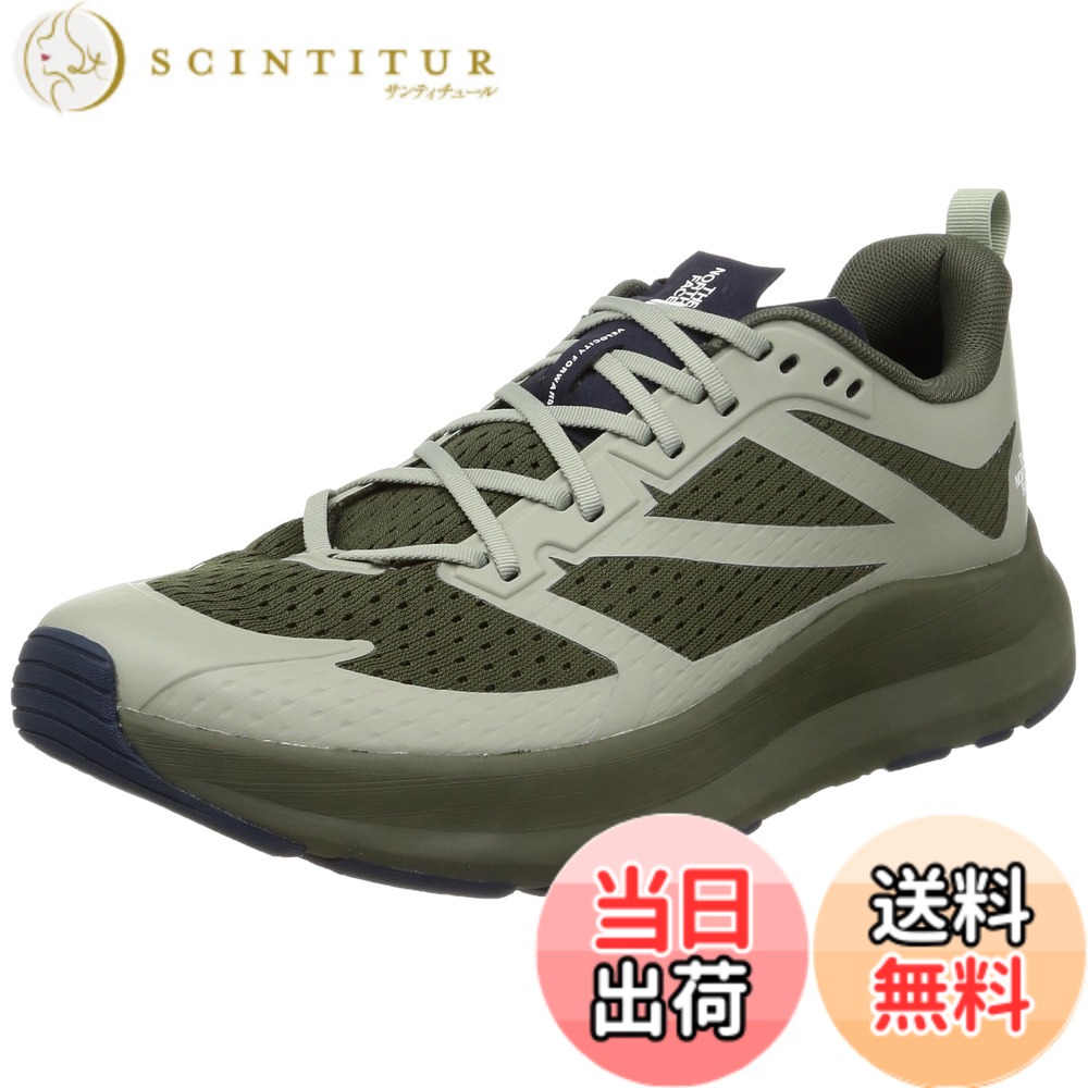 【送料無料】[ザノースフェイス] Velocity Forward ニュートープダークグリーン/TNFブラック 9.5｜サンティチュール