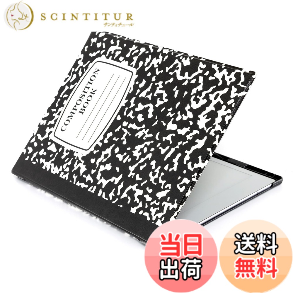 【送料無料】CoBak ケース Remarkable 2 ペーパータブレット用 - 軽量で保護性のあるブックフォリオカバー ペンホルダー付き - 10.3インチ 2020年発売 ブラックノートブック｜サンティチュール