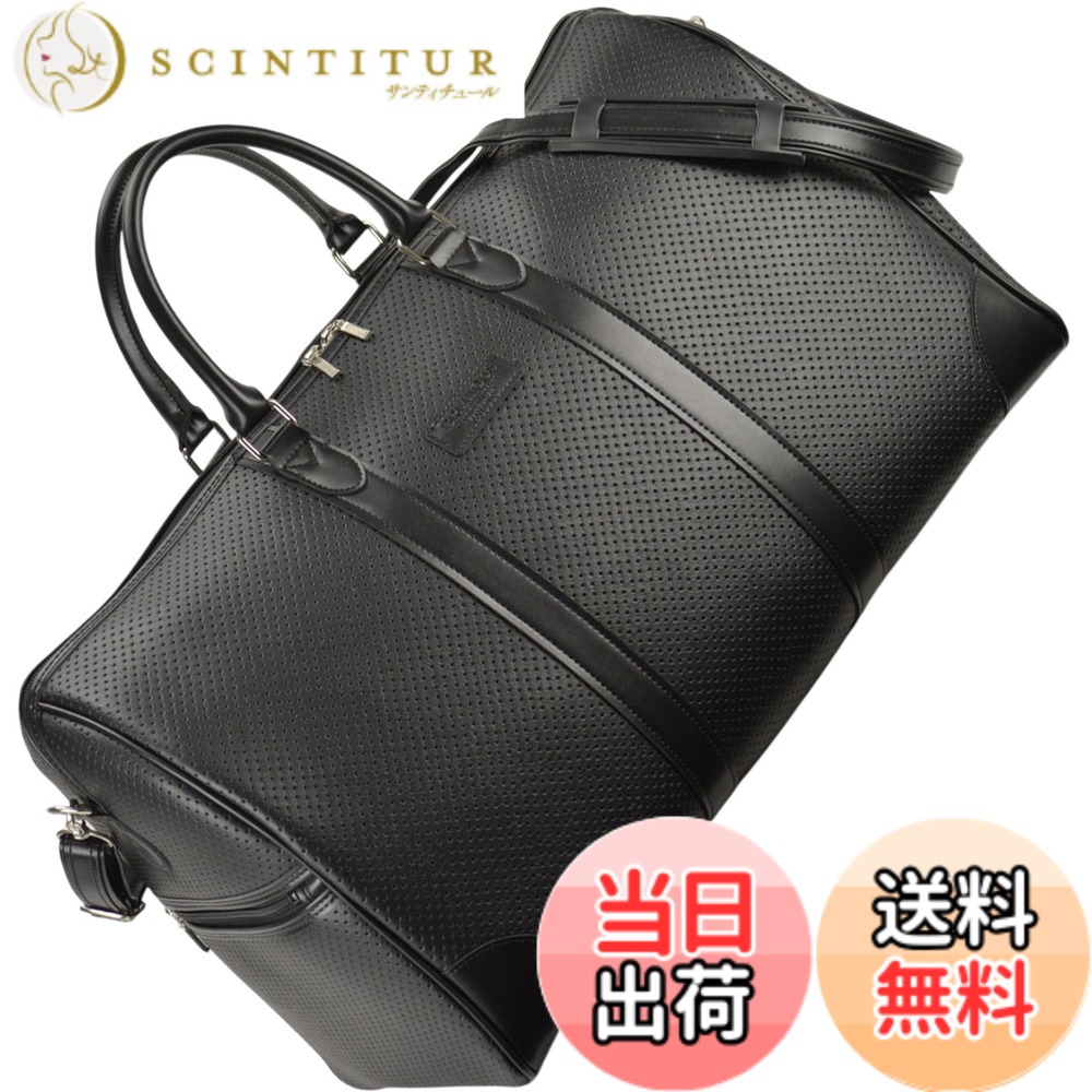 【貨物輸送無料】黒いこと ボストンバッグ メンズ 革 大静電容量 大きめ ゴルフ 旅する 運動競技 行楽 1泊2日 1泊 2泊 20リッター 30リッター 商行為 肩肉 周遊 御徒面子 運動競技 出張 体育館 ダブルジップ 一般受け ブランド名 1131478-F-003