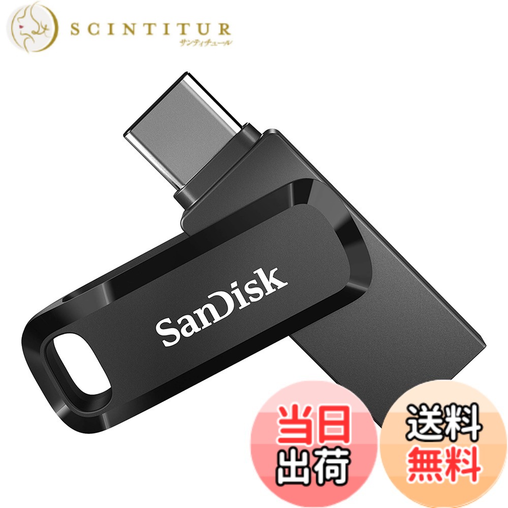 【送料無料】SanDisk 512GB Ultra Dual Drive Go USB Type-C Flash Drive - SDDDC3-512G-G46｜サンティチュール