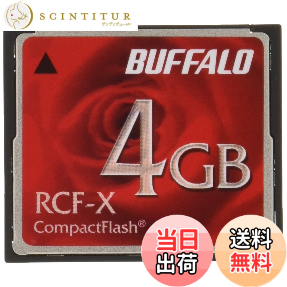 【送料無料】バッファロー BUFFALO コンパクトフラッシュ4GB RCF-X4G