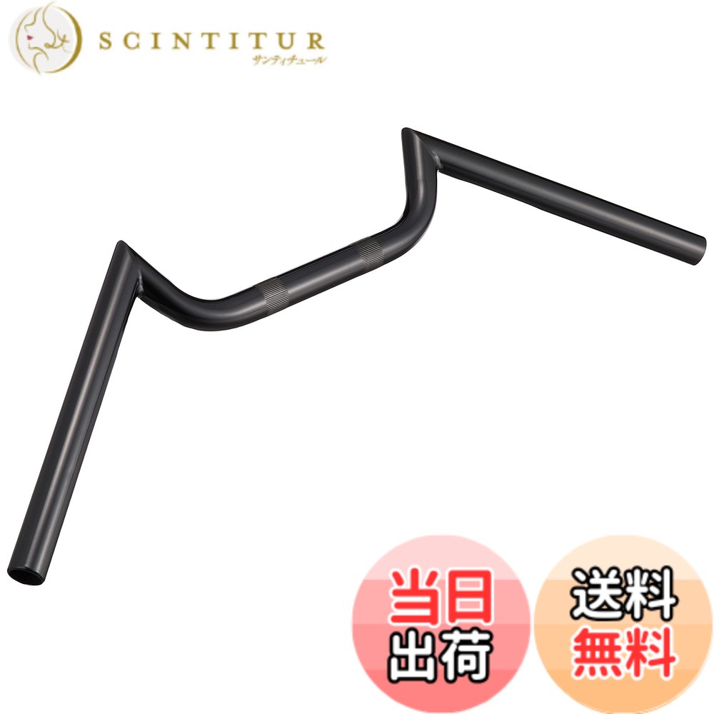 【送料無料】キジマ(Kijima) バイクパーツ スワローバー ディンプル有 W650 H35 R130 L130mm ブラック HD-04645