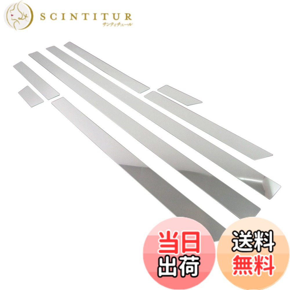【送料無料】BRIGHTZ ランドクルーザー ランクル 80系 中期 超鏡面ステンレスメッキサイドドアモール 8PC 【 SID-MOL-073 】 E-FZJ80G S-HDJ81V U-HZJ81V VXリミテッド 3848