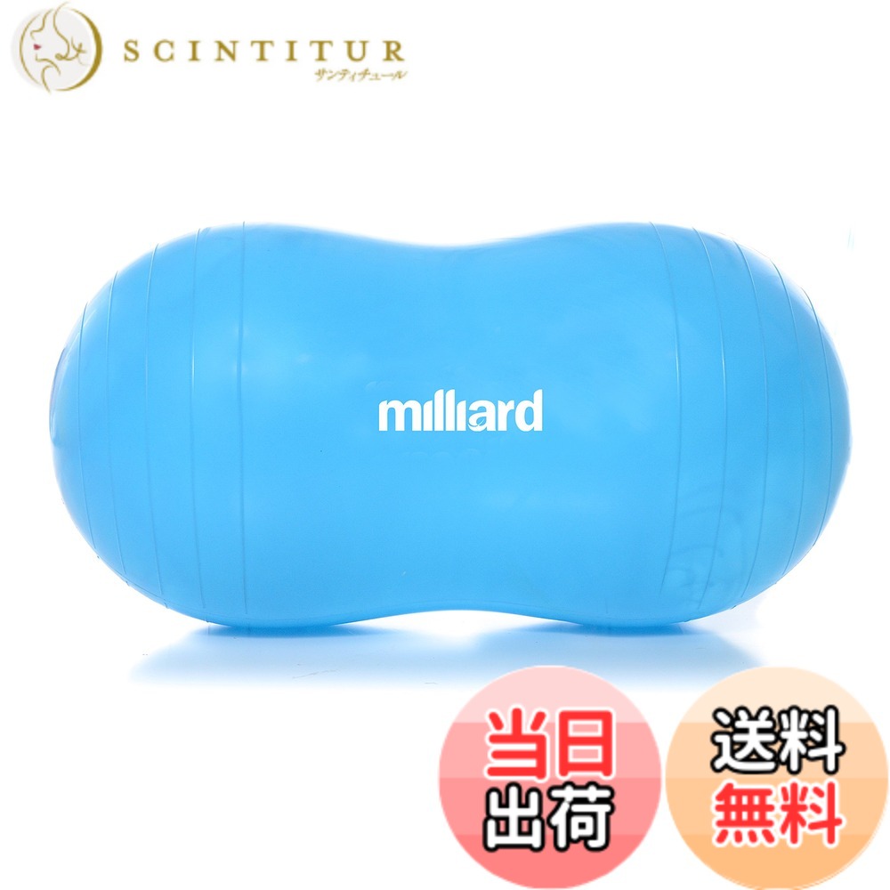 【送料無料】MILLIARD(ミリアード) ピーナッツボール エクササイズ セラピー 出産やドッグトレーニング用のフィジオロール
