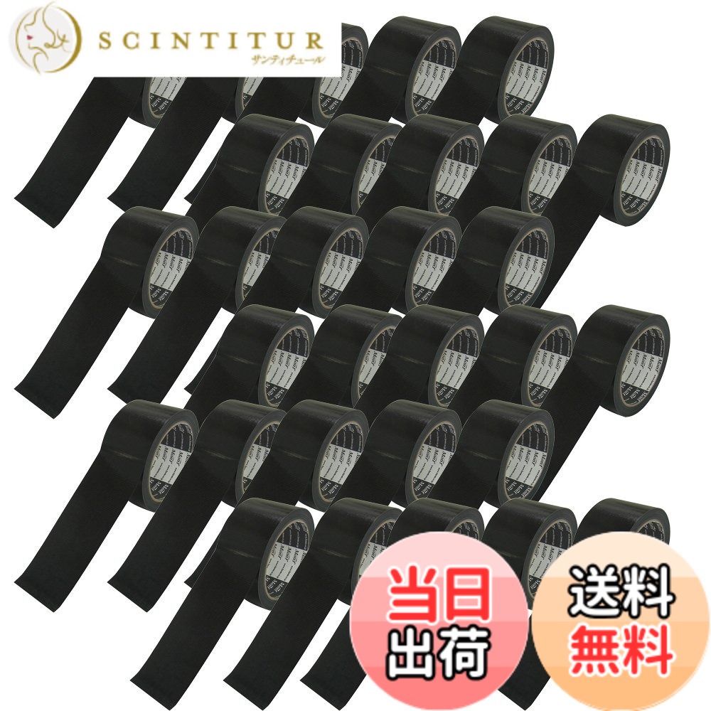 【送料無料】古藤工業 Monf No.822 NEW快適養生粘着テープ ブラック 幅50mmx長さ25m 30巻入り [マスキングテープ]