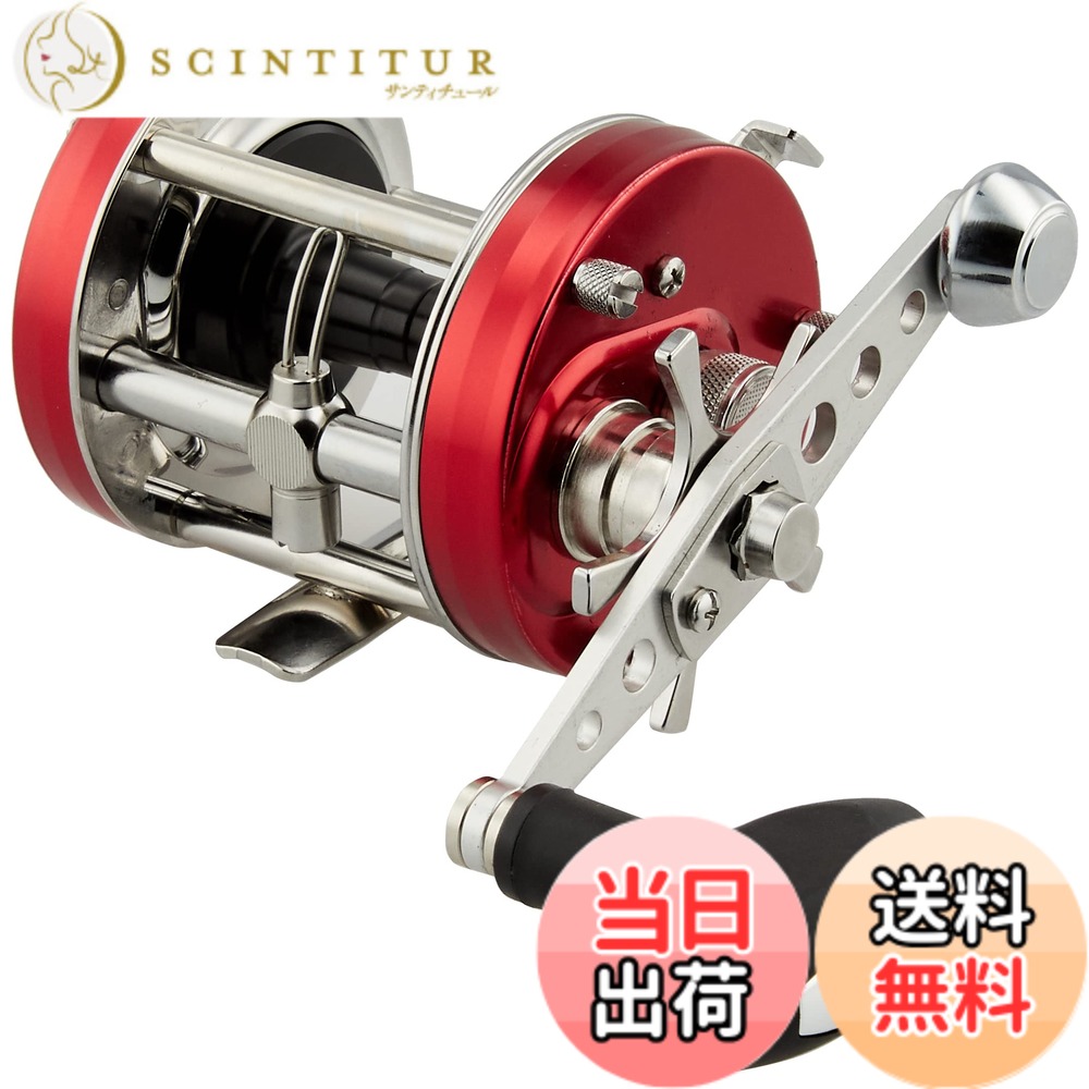 【送料無料】AbuGarcia (アブガルシア) アンバサダー (Ambassadeur) 6501CS ロケット レッド 左巻き カウンターバランスハンドル カゴ釣り丸形リール