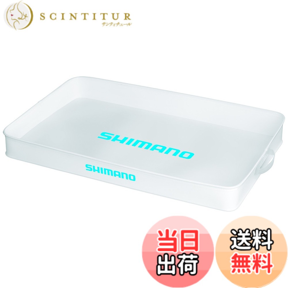 【貨物輸送無料】シマノ(SHIMANO) トランクタックルトレー(捉え所のない手合い) 白いこと L BK-032Q