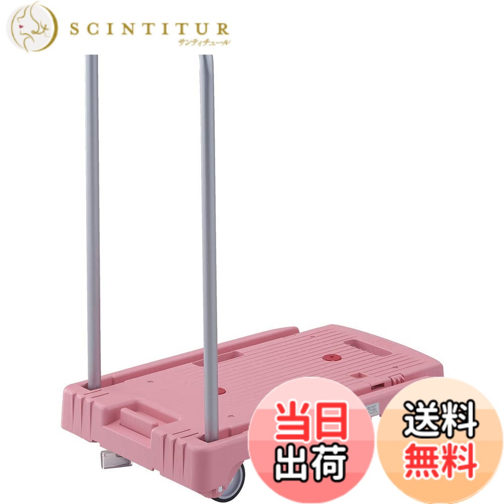 【貨物輸送無料】脂手押し車 こまわり君 省音G拷問台 600X390 さくら色 脂ストッパー付