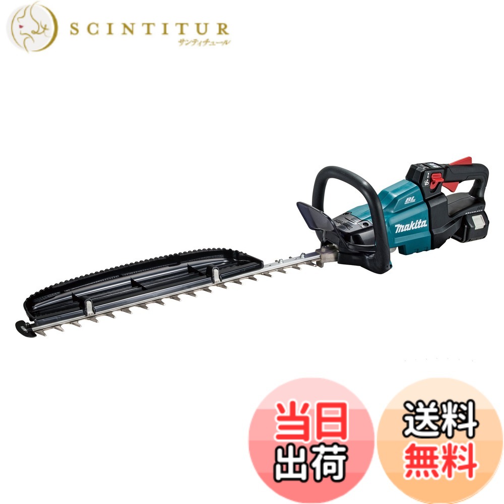 【貨物輸送無料】マキタ 生け垣バリカン 申し受ける式18V 刈込幅600粍/切りはなす径18粍 6Ahバッテリ・申し受ける器付 MUH600DRG