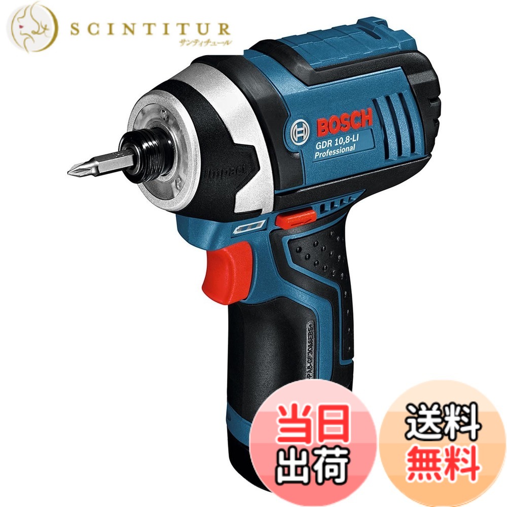 【送料無料】ボッシュ (BOSCH) コードレスインパクトドライバー GDR10.8-LIN｜サンティチュール 23,383円